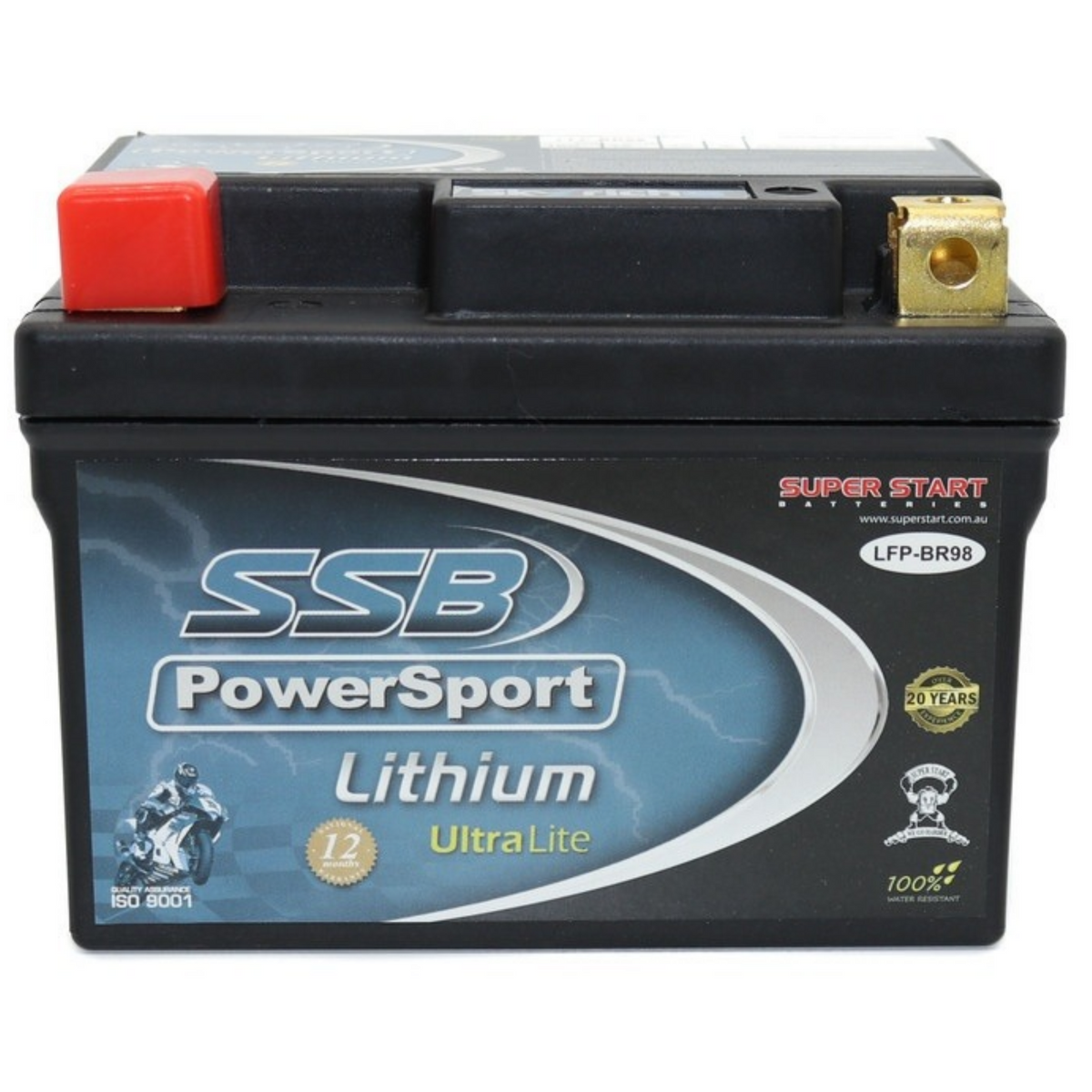 SSB POWERSPORT LITHIUM BATTERY YAMAHA YZ450F 18-22 YZ250F / YZ450FX 19-23 YZ250FX 20-24