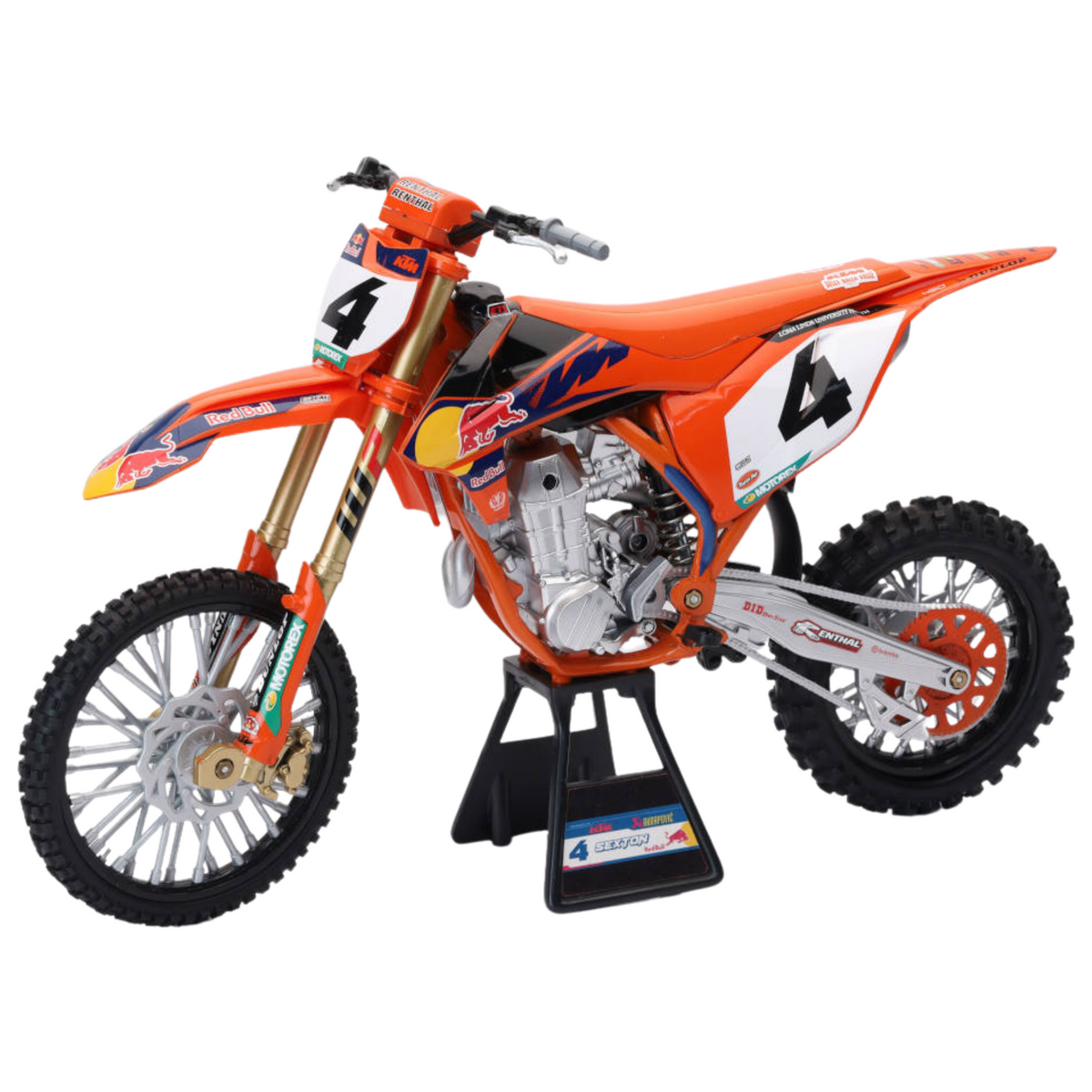 NEWRAY TOYS 1:12 SCALE REPLICA RED BULL KTM 450 SX-F CHASE SEXTON #4
