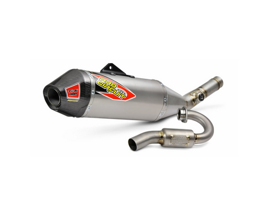 PRO CIRCUIT KAWASAKI KX250F 2020 Ti-6 PRO TITANIUM FULL SYSTEM WITH CARBON END CAP