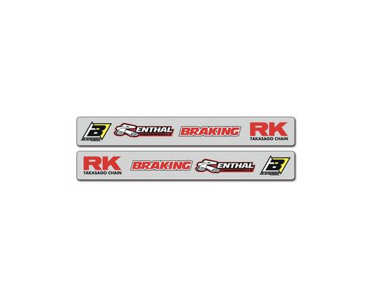 BLACKBIRD RACING SWINGARM GRAPHICS KAWASAKI KX250F 04-26 KX450F 06-26 KX125/KX250 94-08
