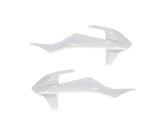 ACERBIS KTM 50 SX/50 SX MINI 16-23 GASGAS MC50 21-23 WHITE RADIATOR SHROUDS