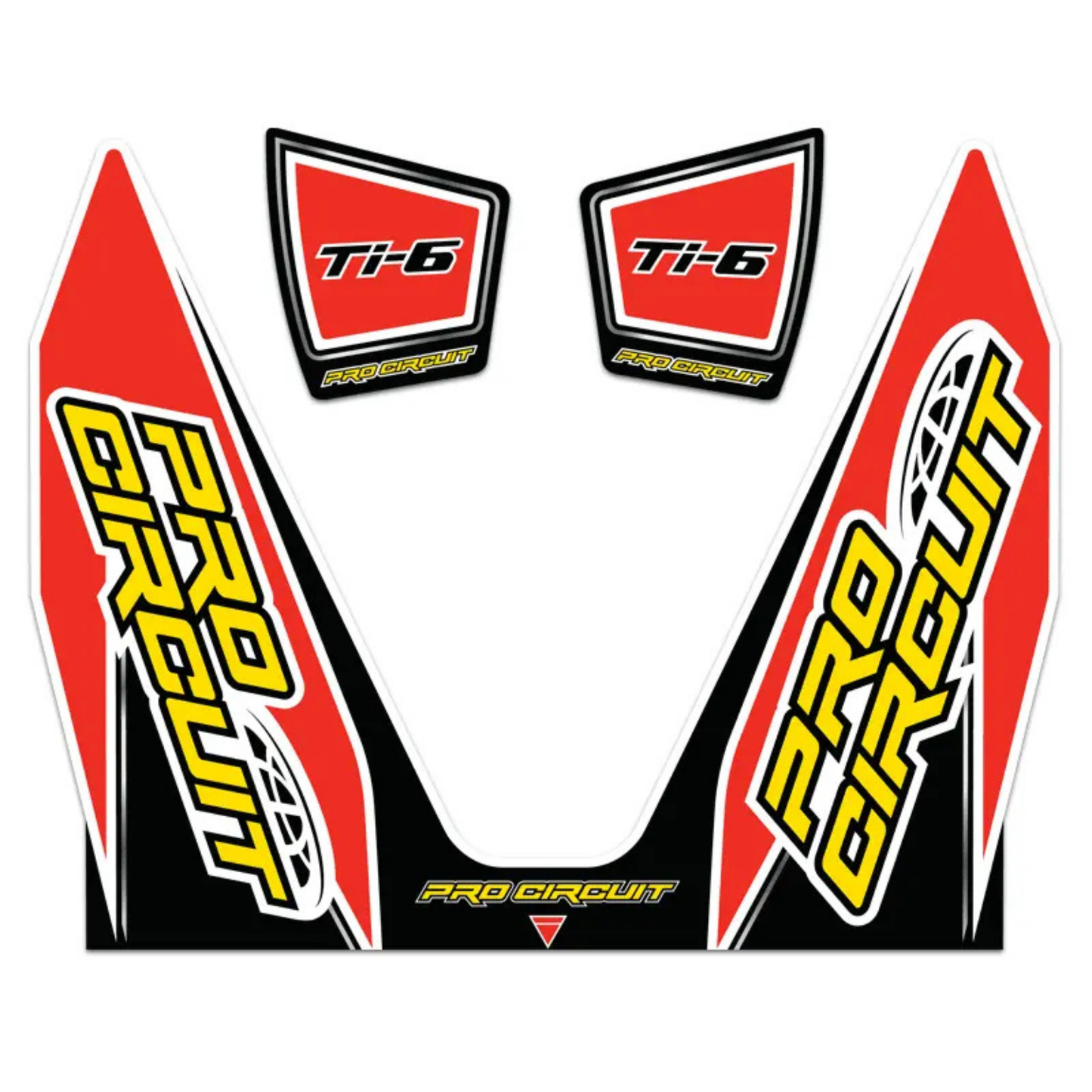 PRO CIRCUIT TI-6 REPLACEMENT EXHAUST DECALS