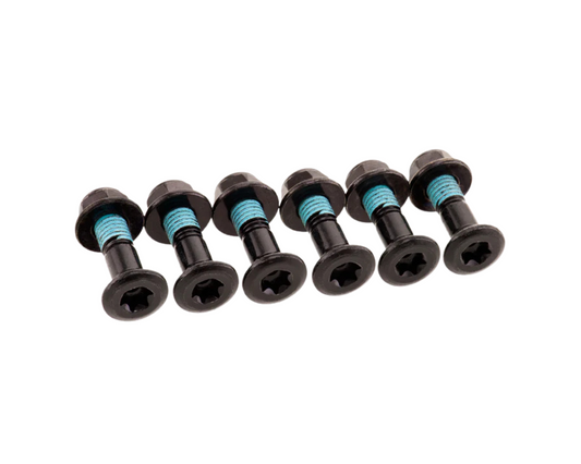 BOLT EURO HUB SAVERS BLACK DOUBLE LOCKED SPROCKET FASTENING KIT