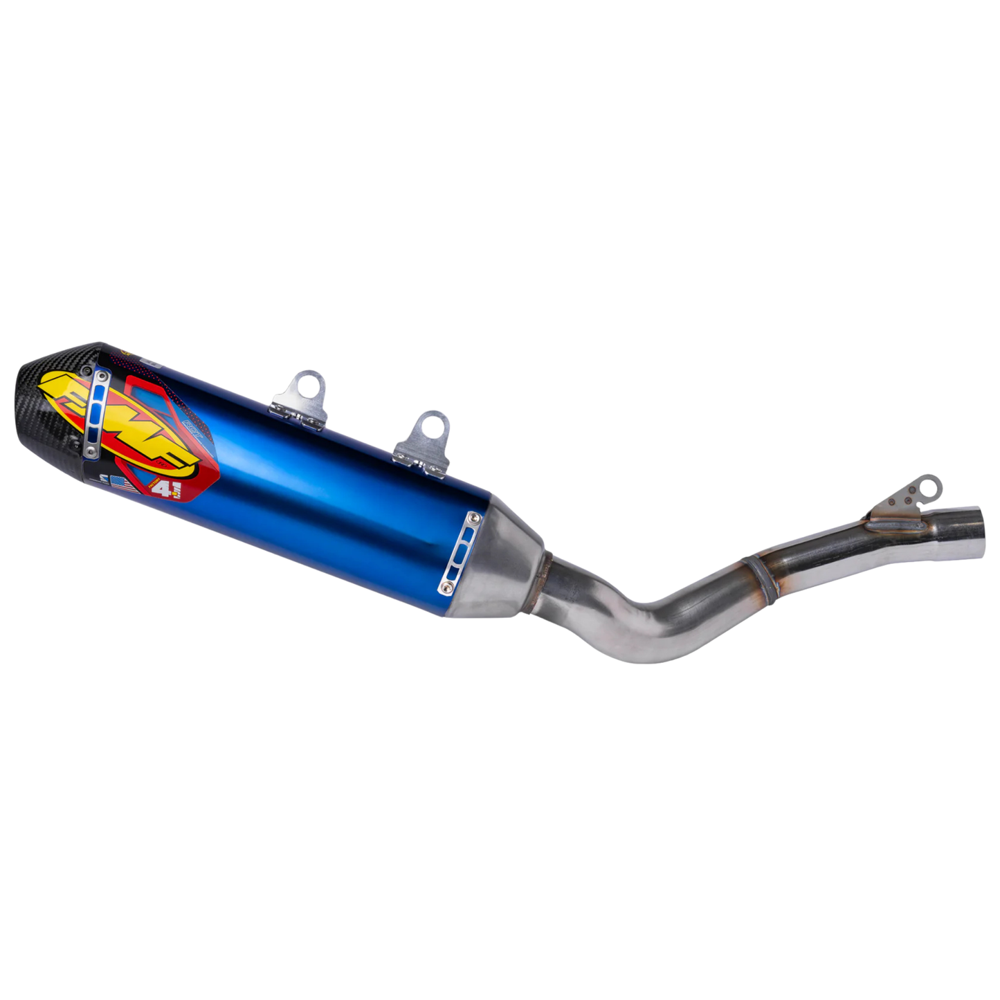 FMF BETA RR 350-480 20-26 FACTORY 4.1 RCT TITANIUM ANODISED SLIP-ON WITH CARBON END CAP