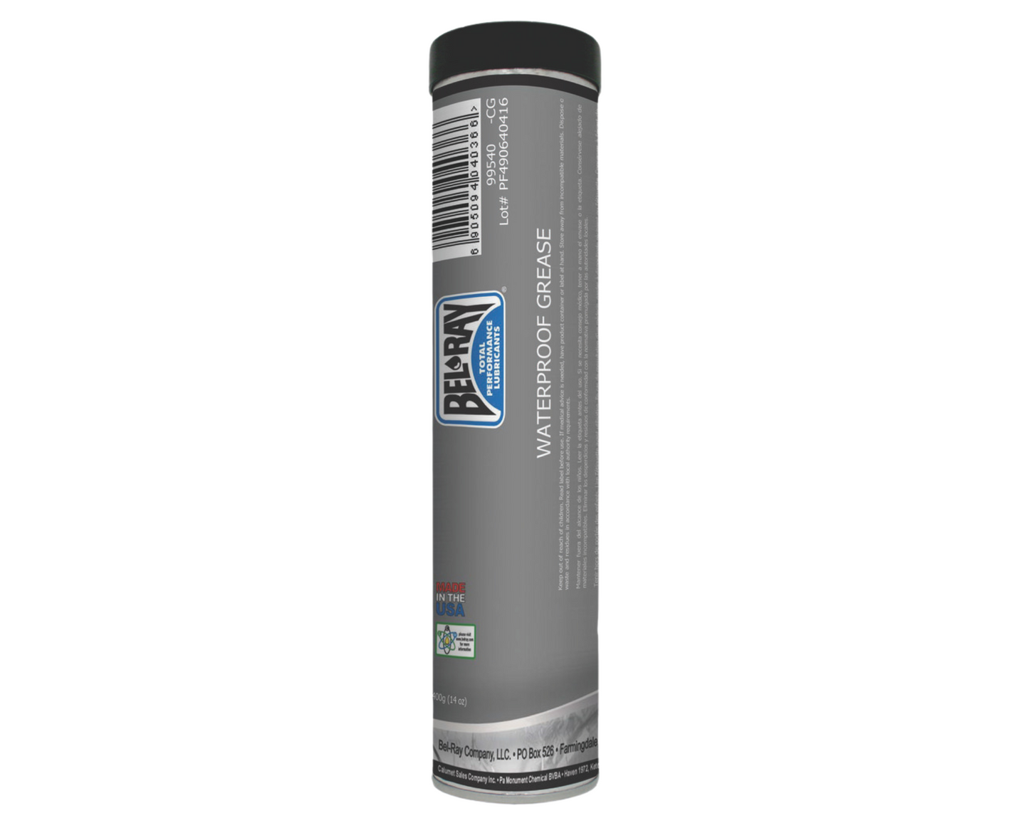 BEL-RAY WATERPROOF GREASE CARTRIDGE 397G