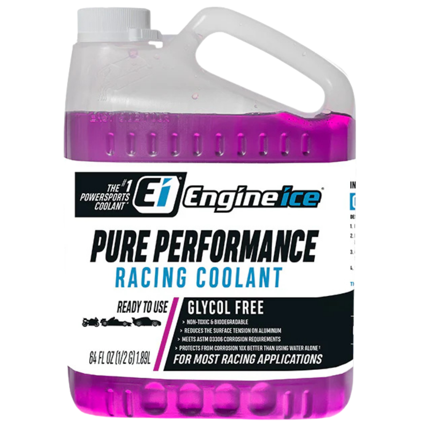 ENGINE ICE PURE PERFORMANCE RACING COOLANT 1.8L (1/2 GALLON)