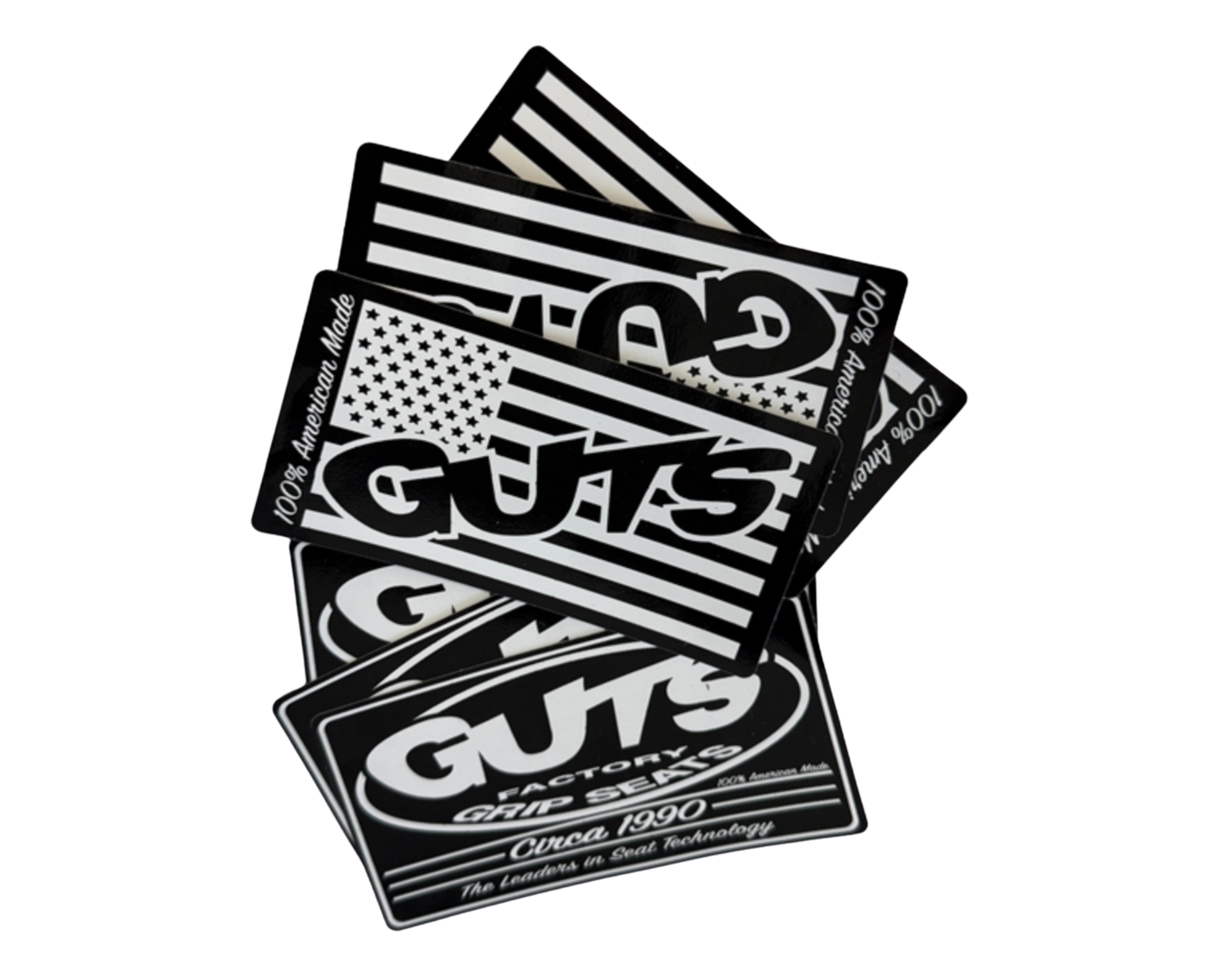 GUTS RACING STICKER PACK