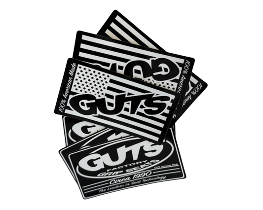 GUTS RACING STICKER PACK