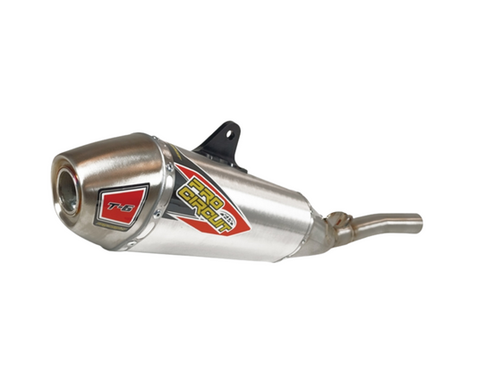 PRO CIRCUIT YAMAHA YZ450F 18-25 YZ450FX/WR450F 19-25 T-6 STAINLESS SLIP ON