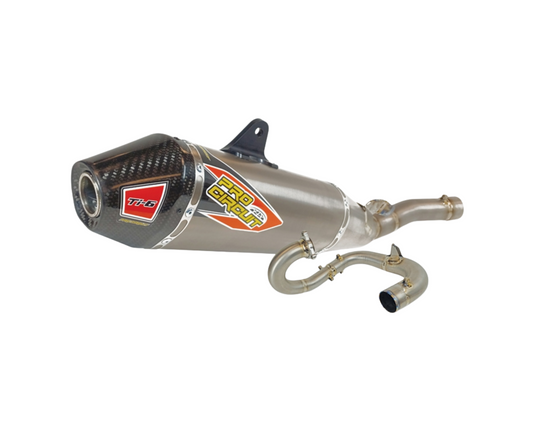 PRO CIRCUIT YAMAHA YZ450F 23-25 YZ450FX/WR250F 24-25 Ti-6 TITANIUM FULL SYSTEM WITH CARBON END CAP