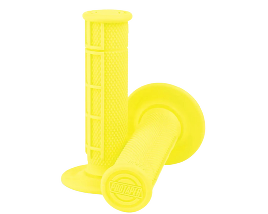 PROTAPER RACE CUT HALF WAFFLE NEON YELLOW GRIPS