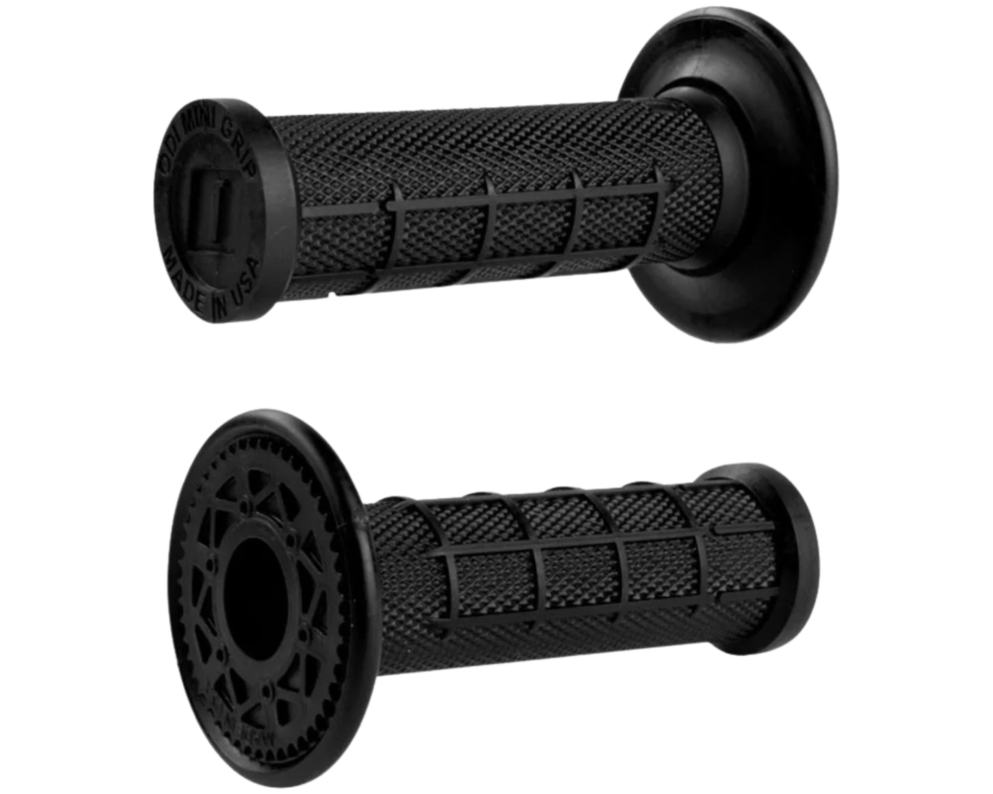 ODI HALF WAFFLE MINI MX BLACK GRIPS