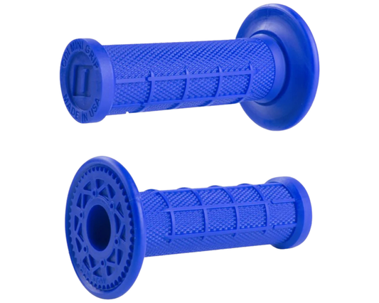 ODI HALF WAFFLE MINI MX BLUE GRIPS