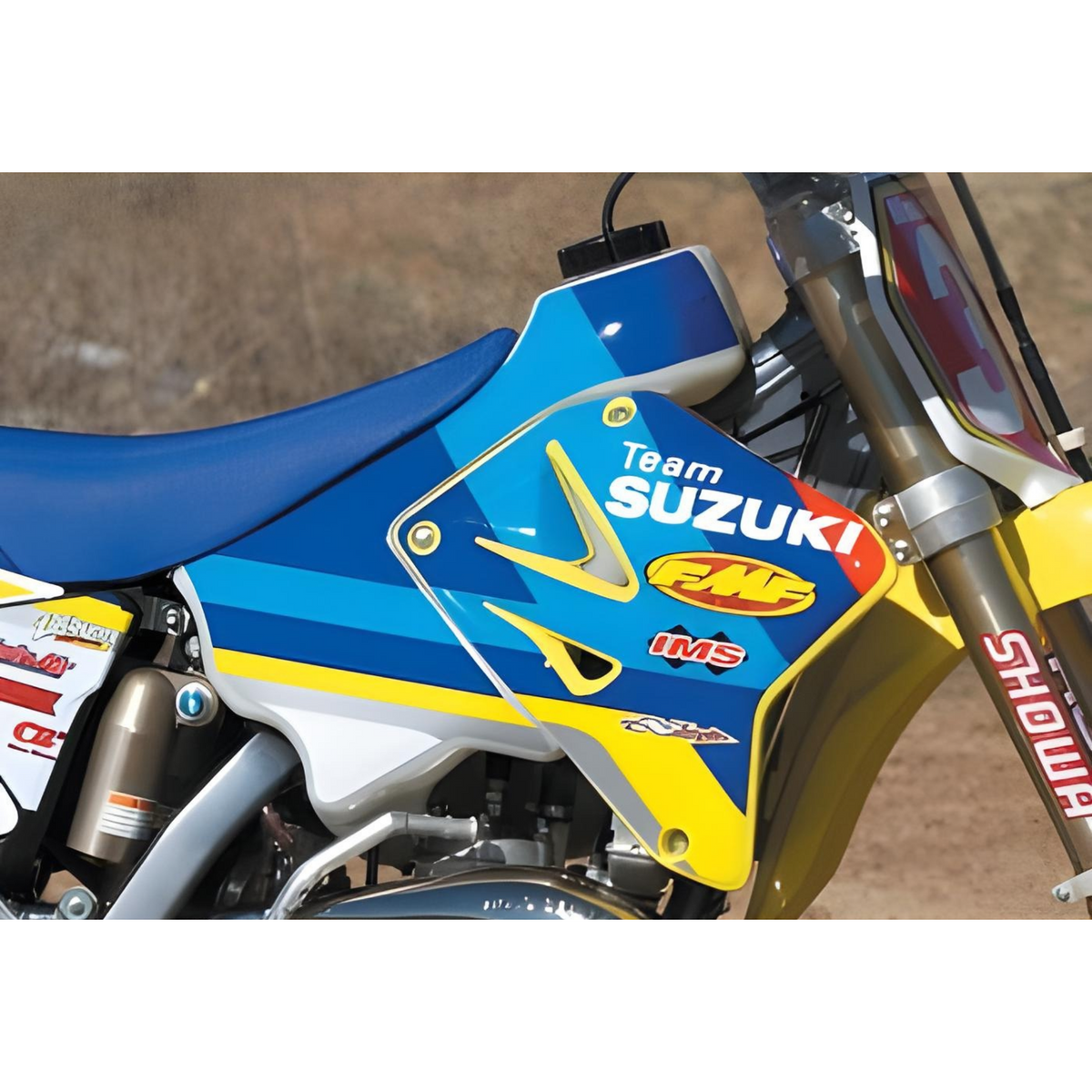 IMS 12.9L (3.4 GAL #15524) FUEL TANK SUZUKI RM125 / RM250 01-08
