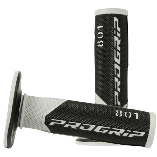 PROGRIP 801 DUAL DENSITY HALF WAFFLE GREY GRIPS
