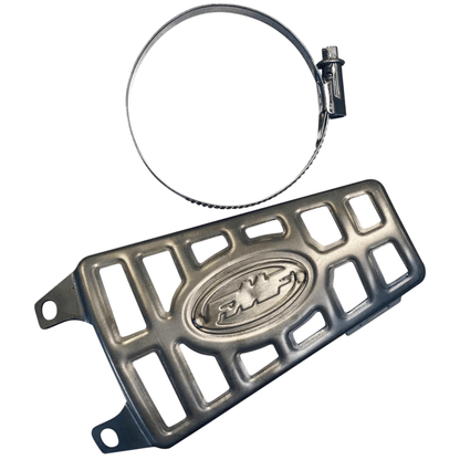 FMF TITANIUM KICK SHIELD / HEAT SHIELD YAMAHA YZ450F 18-27 YZ250F 19-27
