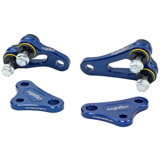 LUXON YAMAHA YZ450F 23-26 YZ450FX 24-26 RUBBER ISOLATED BLUE ENGINE MOUNTS