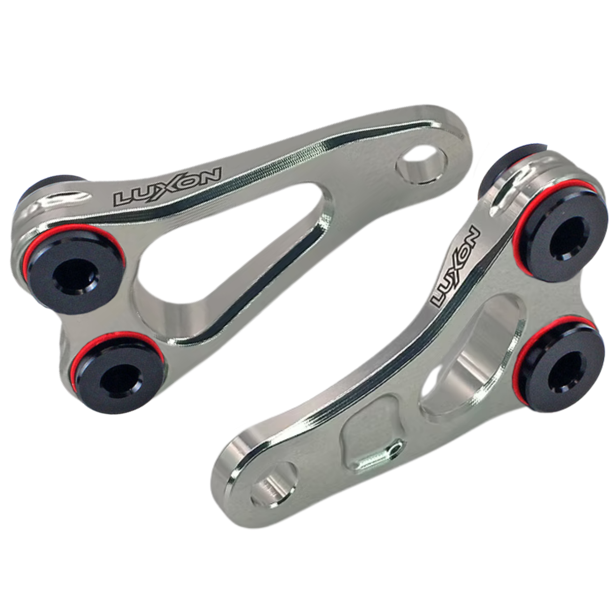 LUXON RUBBER ISOLATED CLEAR ENGINE MOUNTS DUCATI DESMO450 MX/EDX 26-27