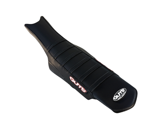 GUTS RJ WING RIBBED SEAT COVER DUCATI DESMO450 MX 2026 BLACK/BLACK/BLACK