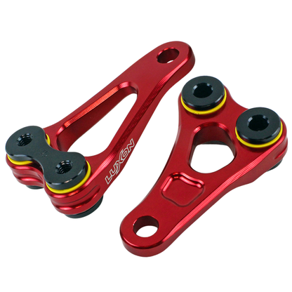 LUXON RUBBER ISOLATED RED ENGINE MOUNTS DUCATI DESMO450 MX/EDX 26-27