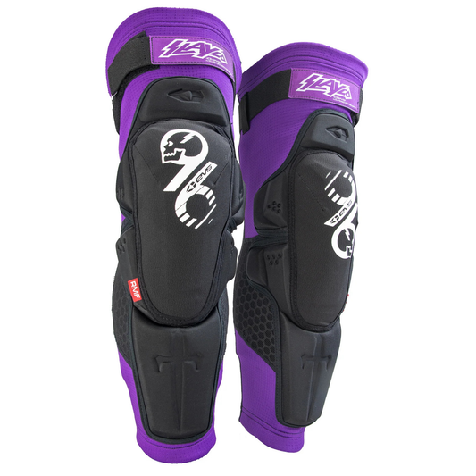EVS SLAYCO96 KNEE PADS PURPLE/BLACK