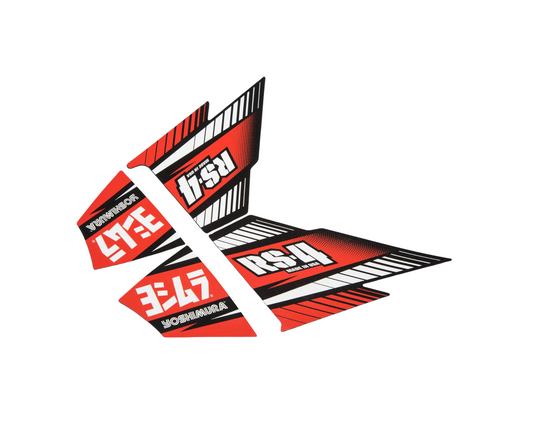 YOSHIMURA RS-4 REPLACEMENT EXHAUST DECALS