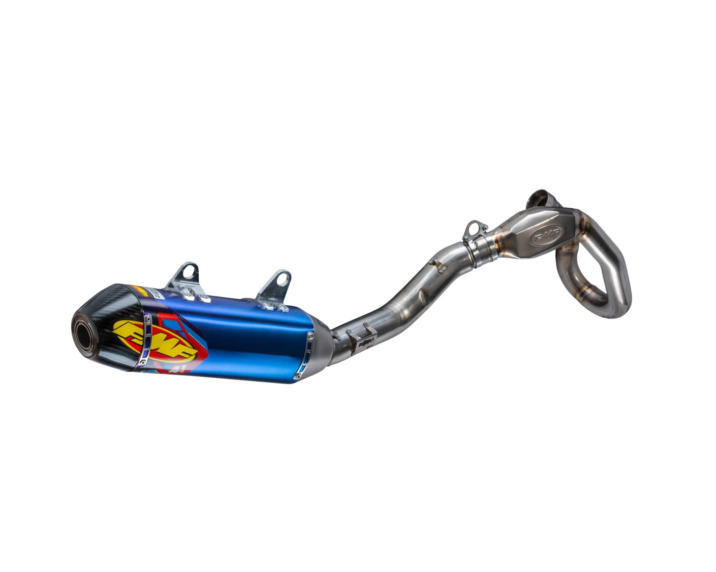 FMF KAWASAKI KX250F/KX250X 2025 FACTORY 4.1 RCT TITANIUM ANODISED FULL SYSTEM