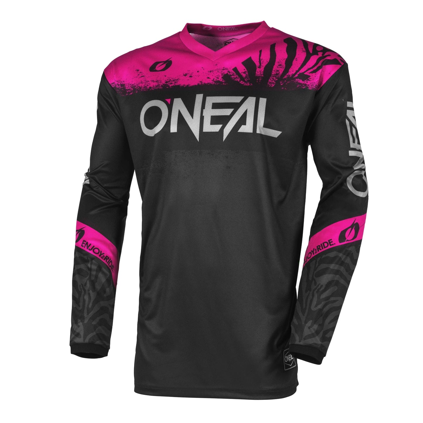 ONEAL 2025 ELEMENT SHOCKER BLACK/PINK WOMENS GEAR SET