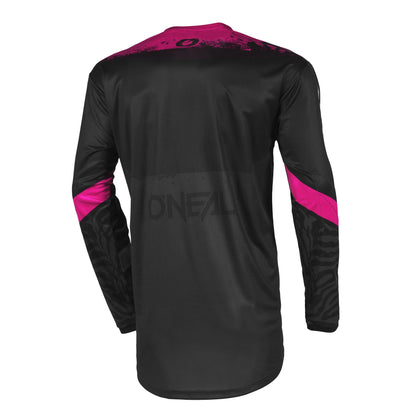 ONEAL 2025 ELEMENT SHOCKER BLACK/PINK WOMENS GEAR SET