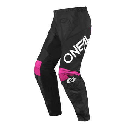 ONEAL 2025 ELEMENT SHOCKER BLACK/PINK WOMENS GEAR SET