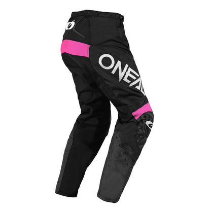 ONEAL 2025 ELEMENT SHOCKER BLACK/PINK WOMENS GEAR SET