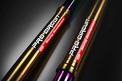 PRO CIRCUIT RED / CLEAR FORK DECALS