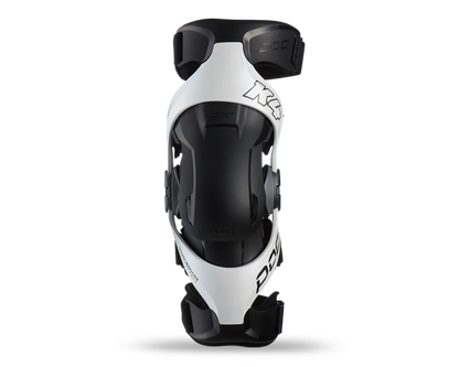 POD K4 2.0 WHITE/BLACK LEFT KNEE BRACE