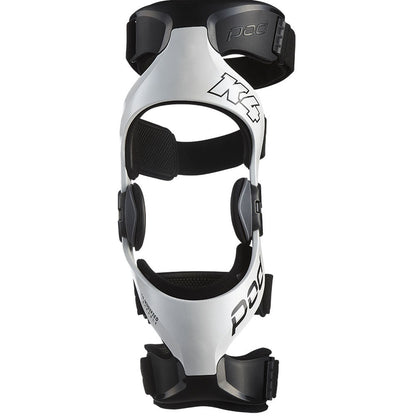 POD K4 2.0 WHITE/BLACK LEFT KNEE BRACE