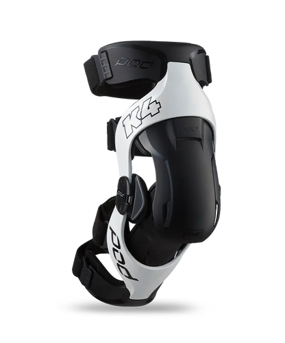 POD K4 2.0 WHITE/BLACK KNEE BRACE SET