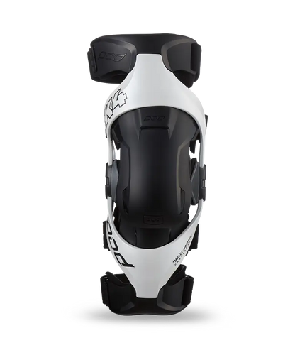 POD K4 2.0 WHITE/BLACK KNEE BRACE SET