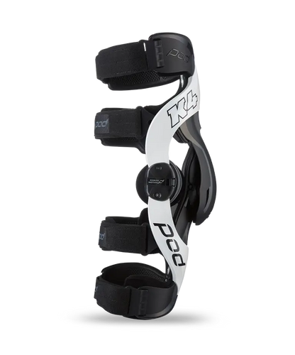 POD K4 2.0 WHITE/BLACK KNEE BRACE SET
