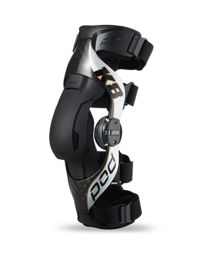 POD K8 2.0 CARBON/SILVER LEFT KNEE BRACE