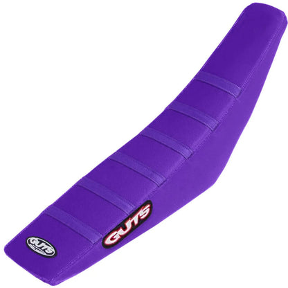 GUTS RIBBED COMPLETE SEAT YAMAHA YZ450F 23-25 YZ250F/YZ450FX/WR450F 24-25 YZ250FX/WR250F 2025 PURPLE/PURPLE/PURPLE
