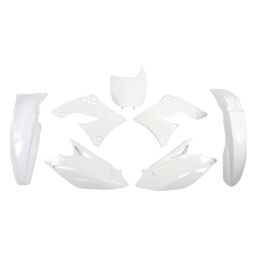 RTECH KAWASAKI KX450F 09-11 WHITE PLASTICS KIT