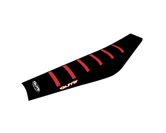 GUTS RIBBED SEAT COVER STARK VARG 23-24 RED/BLACK/BLACK