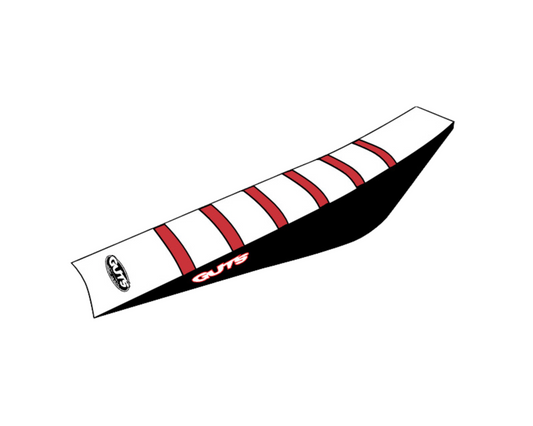 GUTS RIBBED SEAT COVER GASGAS MC/EC 21-23 EX 22-23 RED/BLACK/WHITE