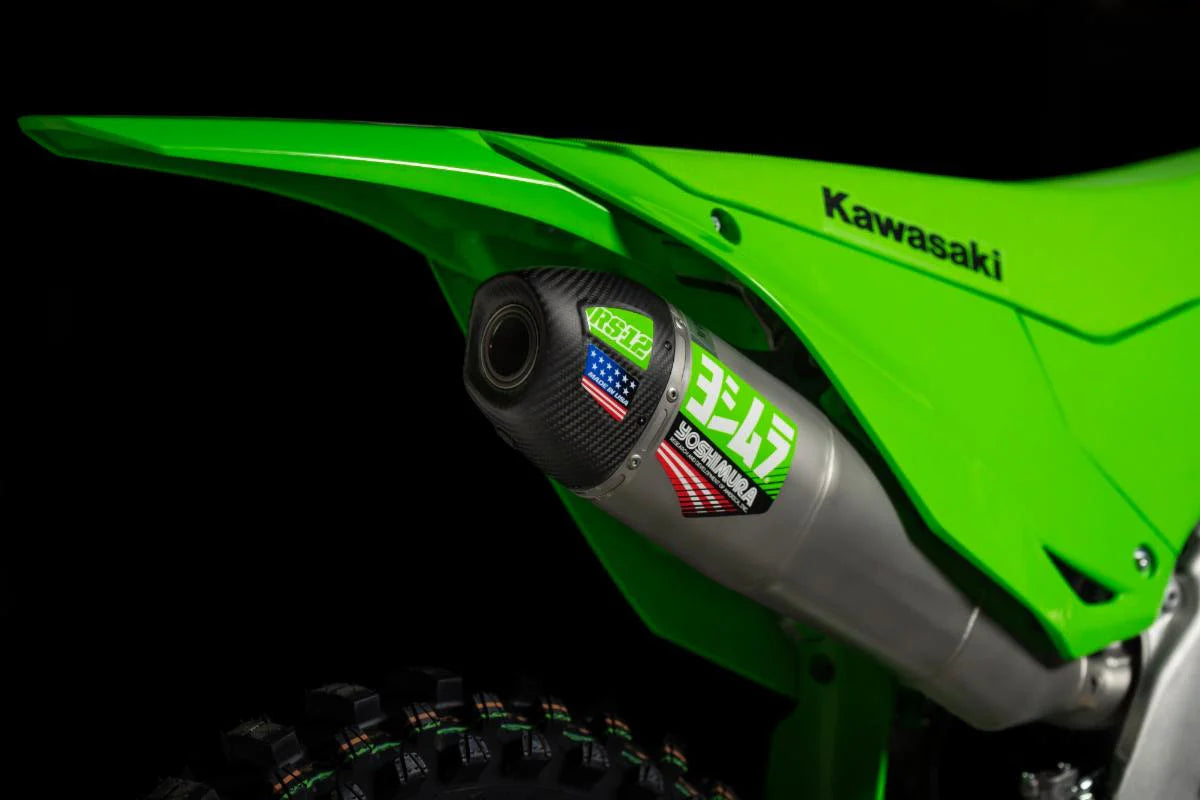 YOSHIMURA RS-12 GREEN REPLACEMENT EXHAUST DECALS