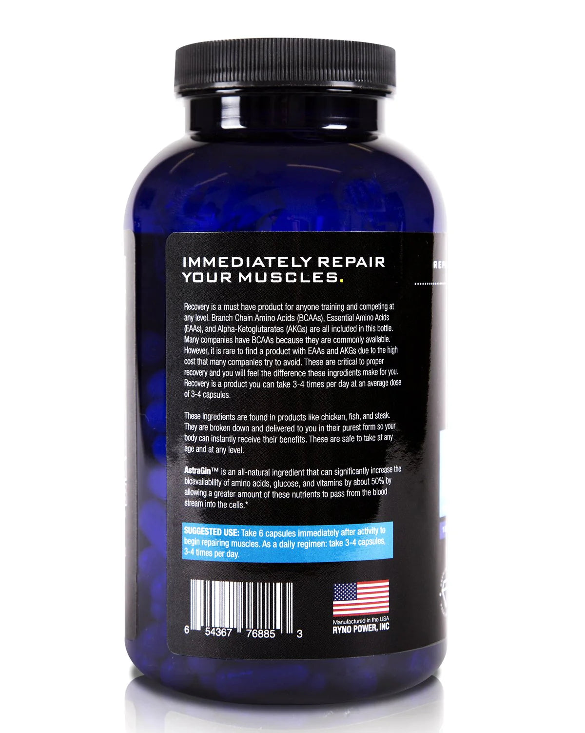 RYNO POWER RECOVERY CAPSULES