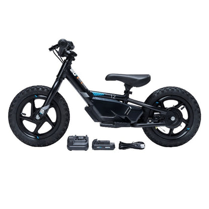 STACYC 12" BLACK ELECTRIC BALANCE BIKE