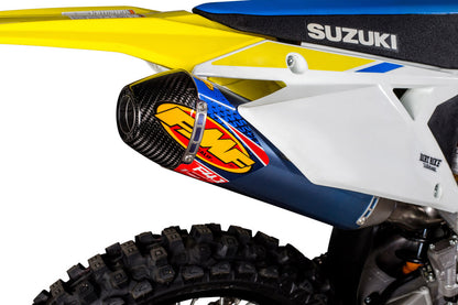 FMF SUZUKI RMZ450 18-26 FACTORY 4.1 RCT TITANIUM ANODISED SLIP-ON WITH CARBON END CAP