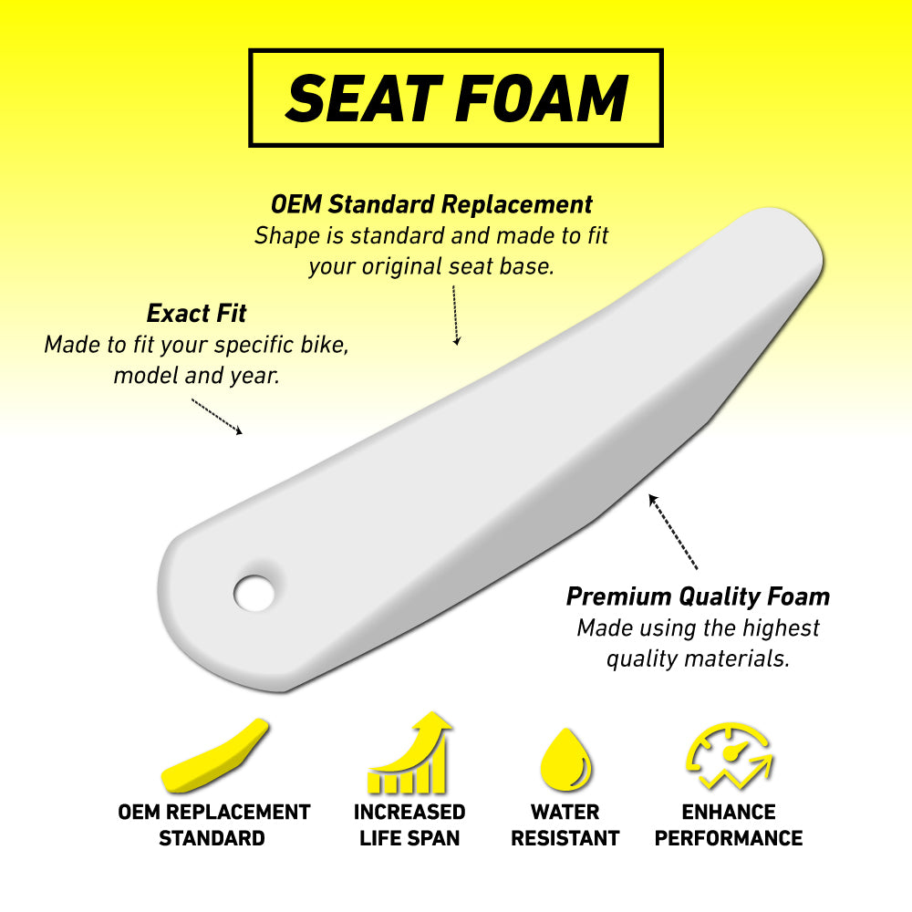 STRIKE SEATS SEAT FOAM YAMAHA YZ125/YZ250 22-25 YZ125X/YZ250X 23-25