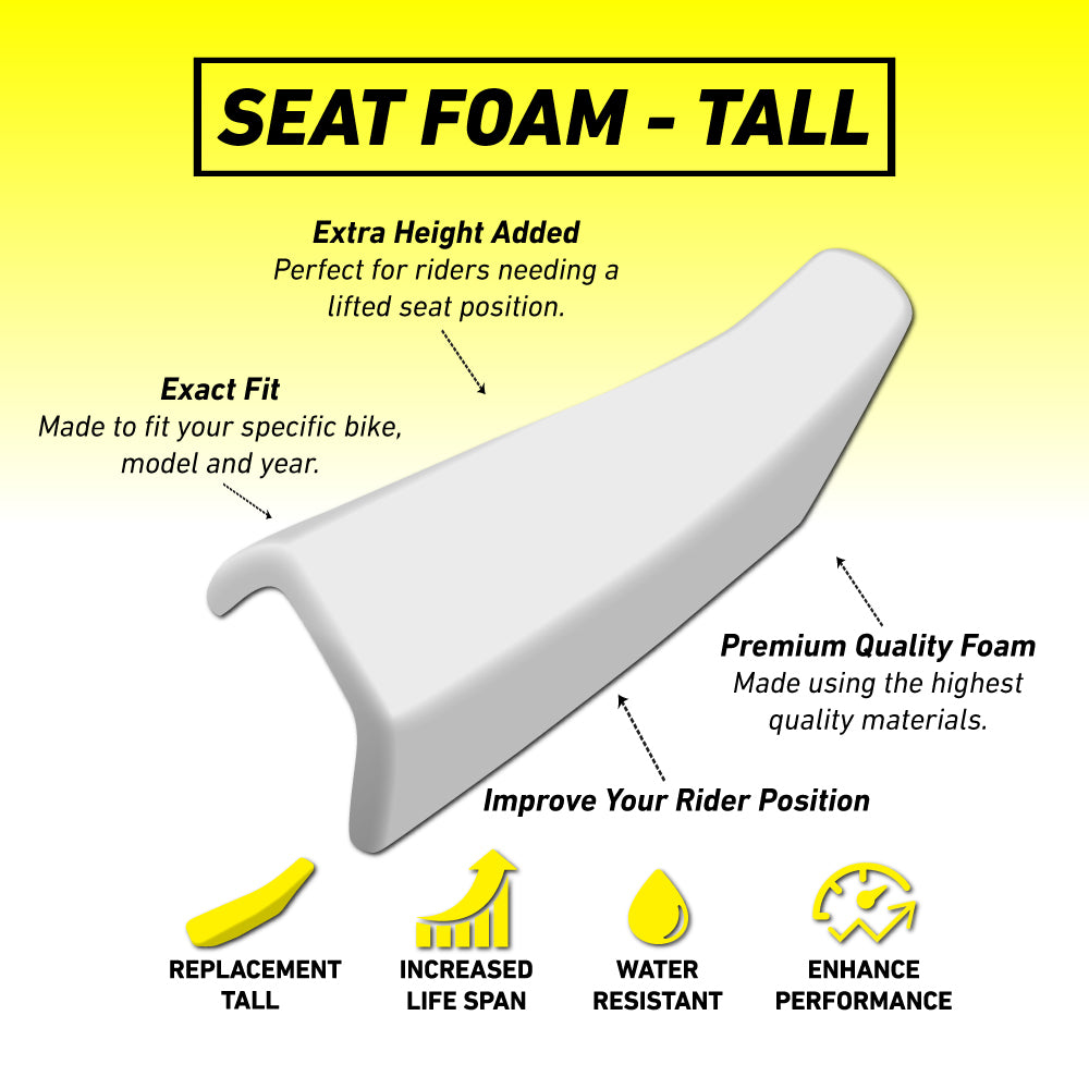 STRIKE SEATS SEAT FOAM YAMAHA YZ125/YZ250 86-88 YZ490 86-89