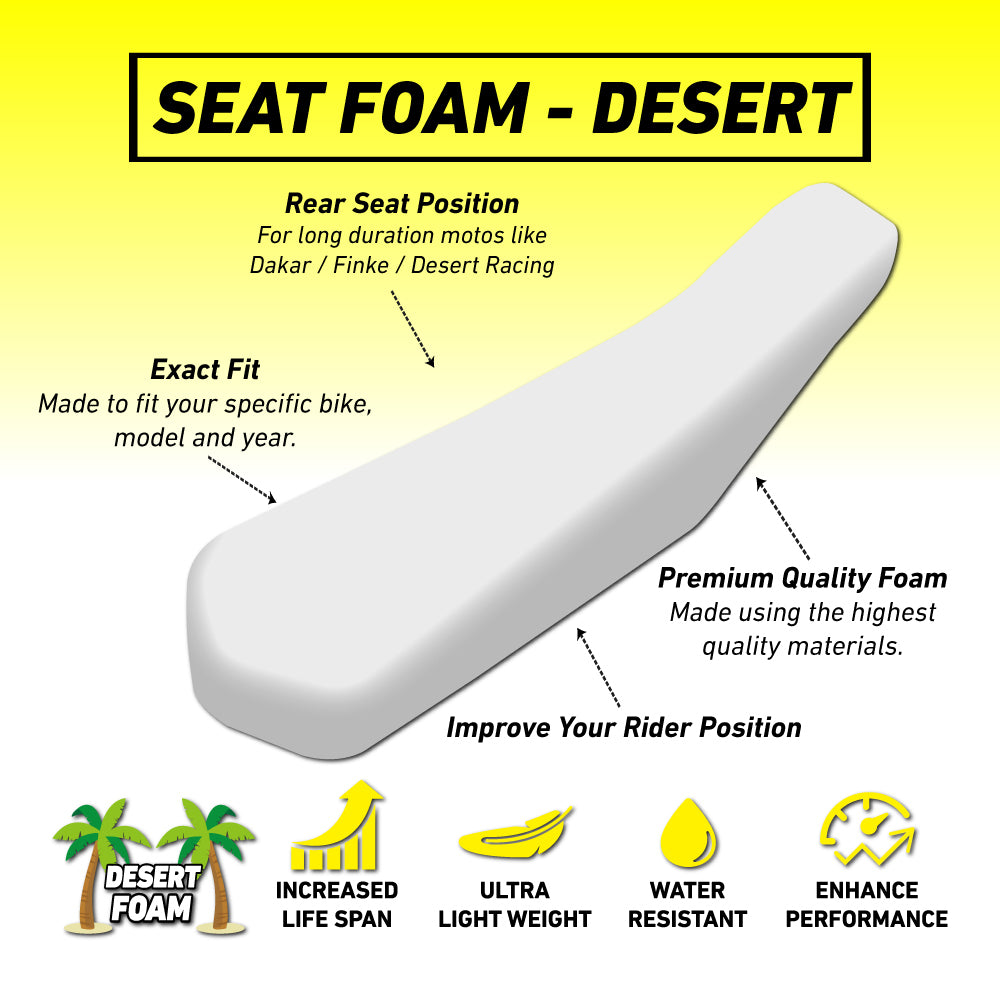 STRIKE SEATS DESERT SEAT FOAM HONDA CRF250R 18-21 CRF450R/CRF450RX 17-20 CRF450L 19-20 CRF450RL 23-25