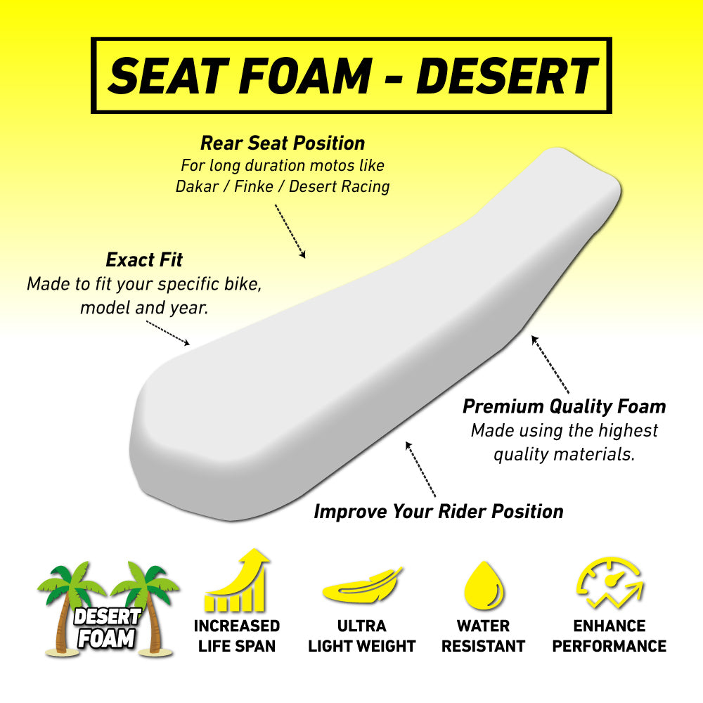 STRIKE SEATS DESERT SEAT FOAM HONDA CRF250R/CRF250RX 22-25 CRF450R/CRF450RX 21-25
